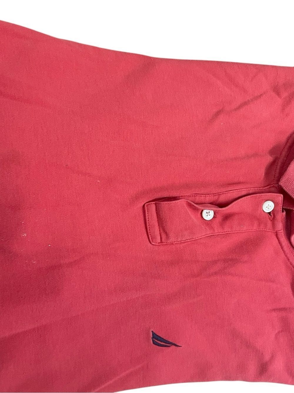 Nautica  size. xL Men's Red Polo Shirt excellent conscription